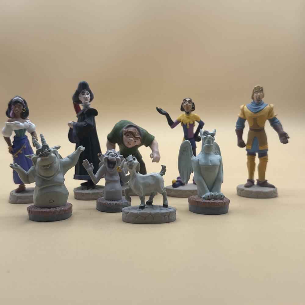 Collectable Disney Hunchback Of Notre Dame Esmeralda Figure Lot Vintage